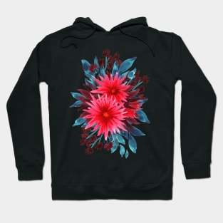 Spider flowers bouquet Hoodie